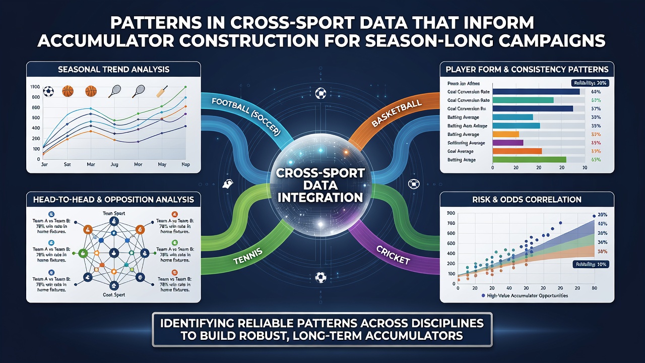 Chart showing seasonal alignment of performance metrics across different sports