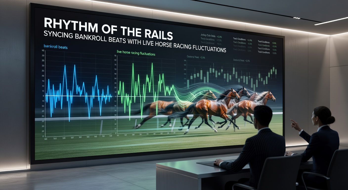 Close-up of a bettor's notebook detailing stake adjustments next to a tote screen showing rapid odds changes during a live race call