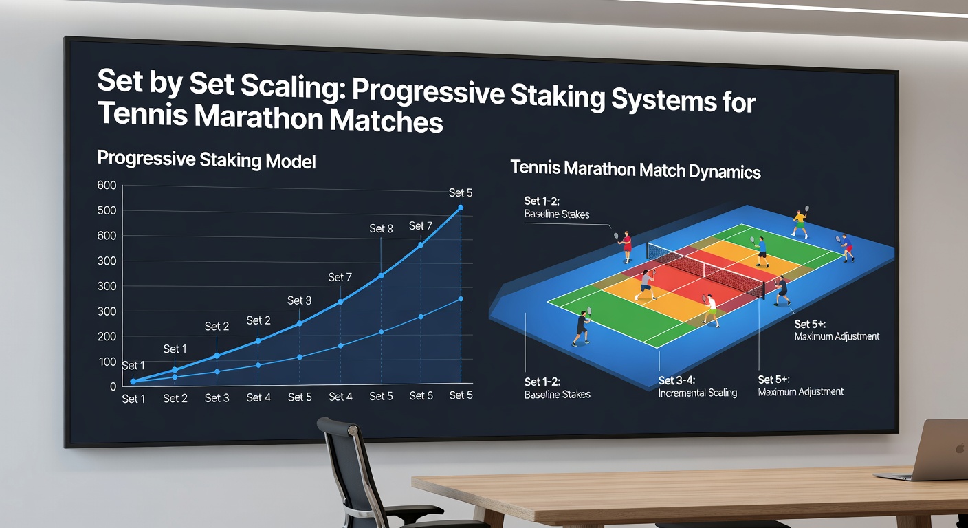 Close-up of a tennis scoreboard during a tense fifth set, highlighting set scores and live betting opportunities